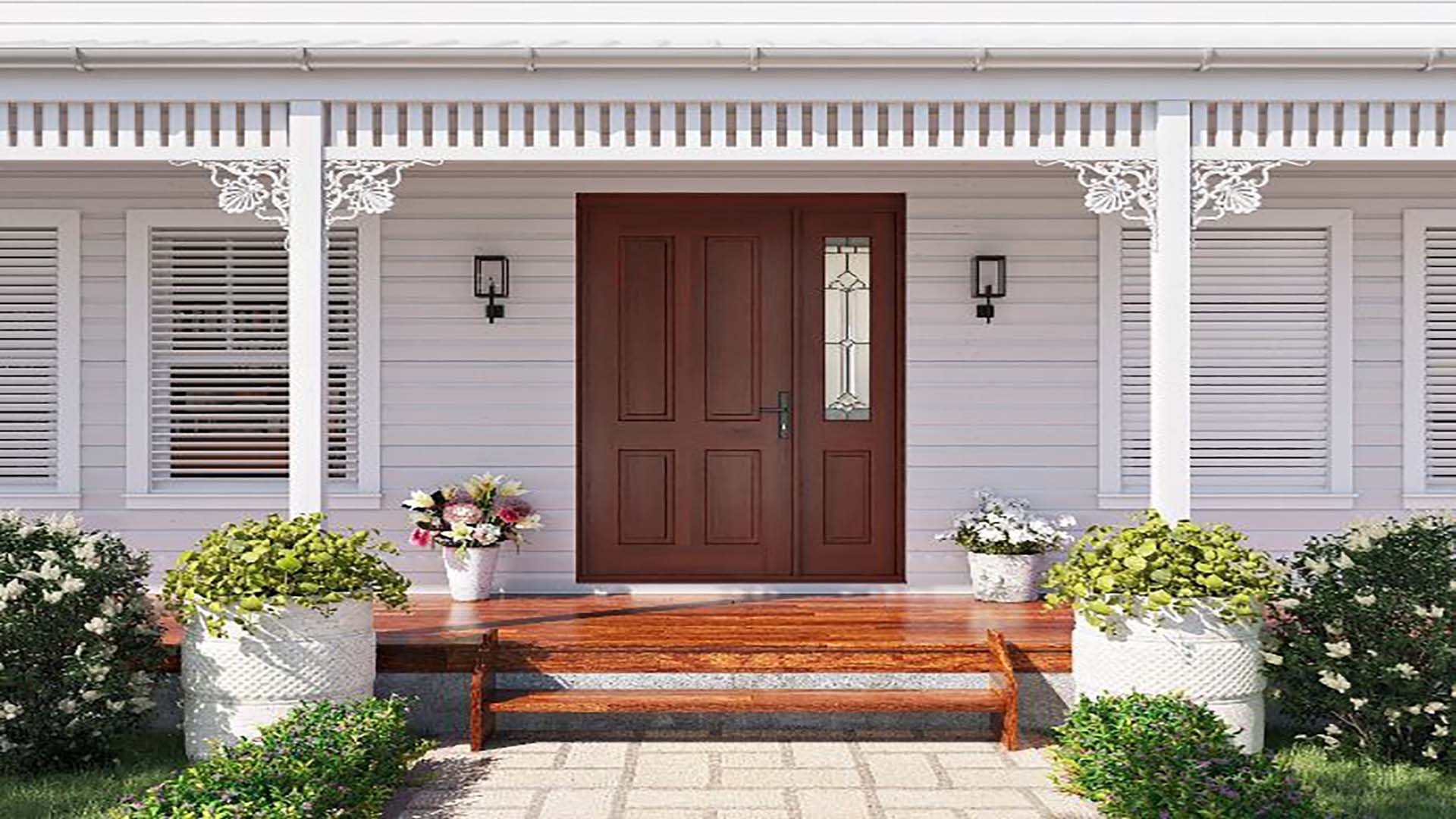 How to insulate entry doors